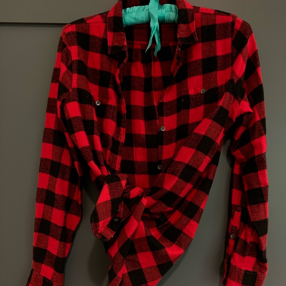 Woolrich buffalo plaid flannel